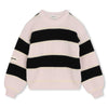 2 tone stripes sweater by Sonia Rykiel