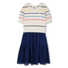 Twofer striped sweater dress by Sonia Rykiel