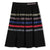 Multi stripe rhinestone skirt by Sonia Rykiel