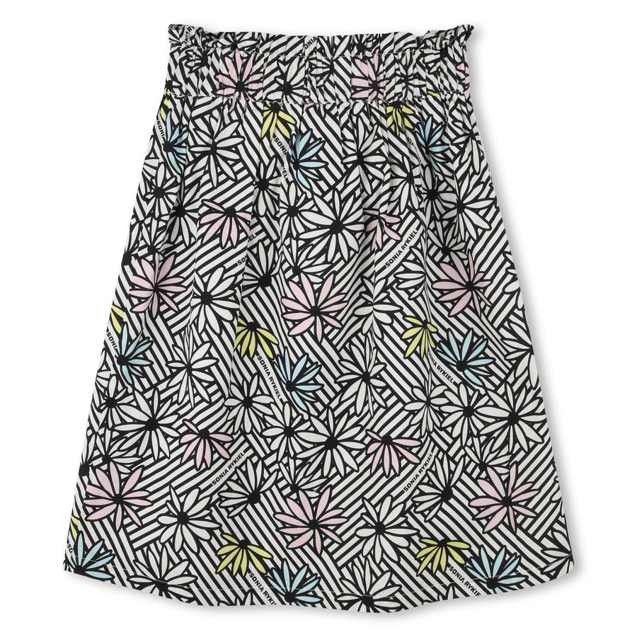 Printed flowers skirt by Sonia Rykiel