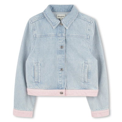 Bleach denim jacket by Sonia Rykiel