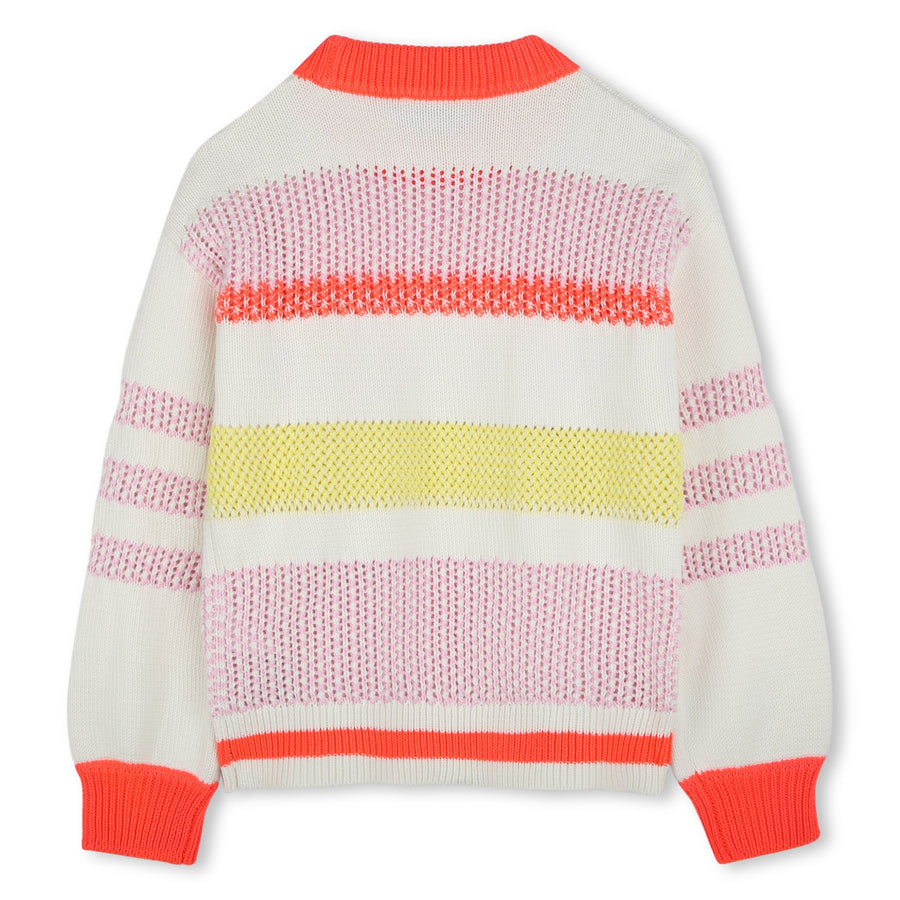 Multicolored design sweater by Sonia Rykiel