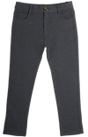 Slim knit charcoal pants by Crew Kids