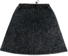 Denim black wash skirt by Crew Kids