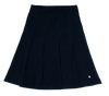 Pleat sweat blue skirt by Crew Basics