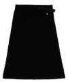 Buckle black skirt by Crew Basics