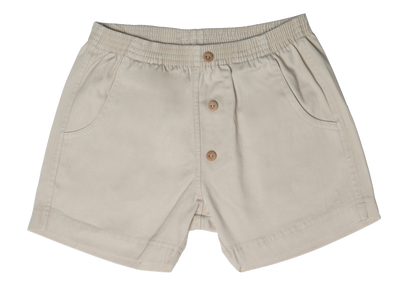 Utility stone shorts by Crew Kids