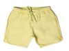 Jean wash yellow shorts by Crew Kids