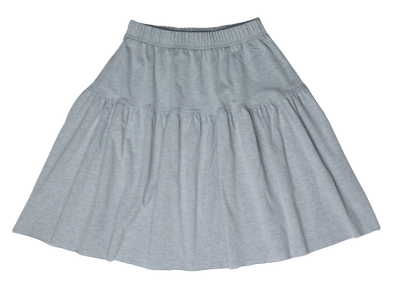 Cotton grey skirt by Crew Kids