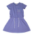 Neon stripe blue dress by Crew Kids