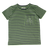 Neon stripe green tee by Crew Kids