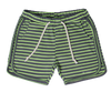 Neon stripe green shorts by Crew Kids