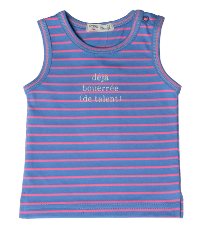 Neon stripe blue set by Crew Kids