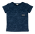 Rib blue tee by Crew Kids