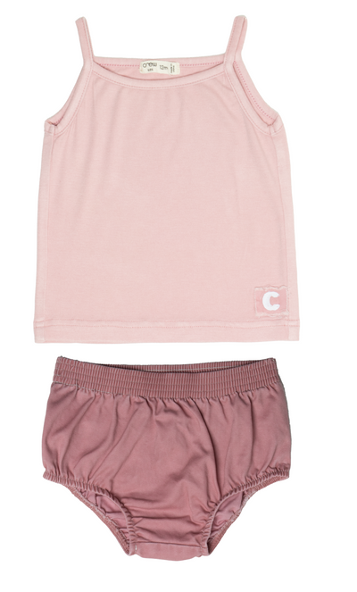 Utility pink set by Crew Kids