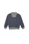 Alexis grey stripe sweater by My Little Cozmo