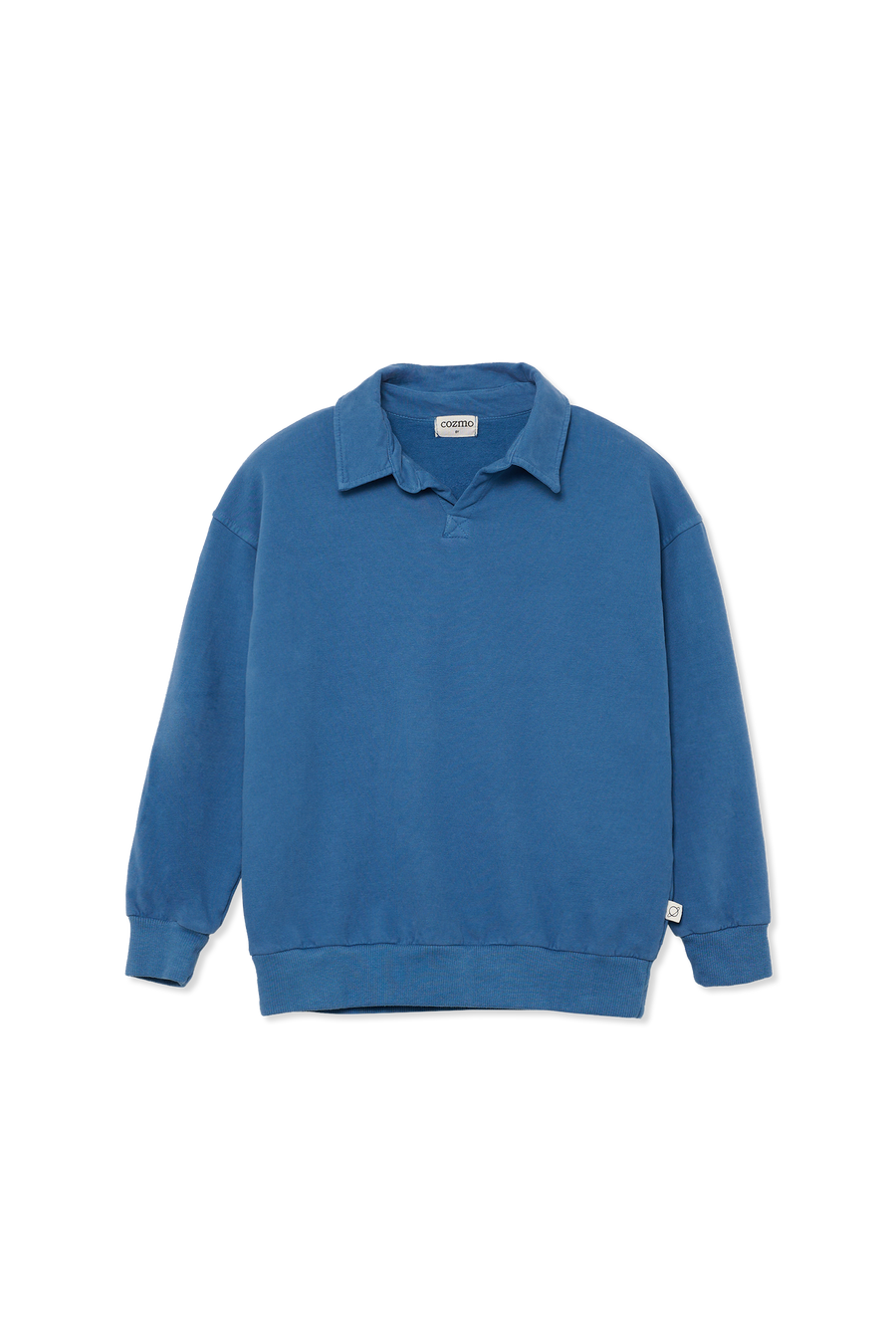 Atlas blue polo sweatshirt by My Little Cozmo