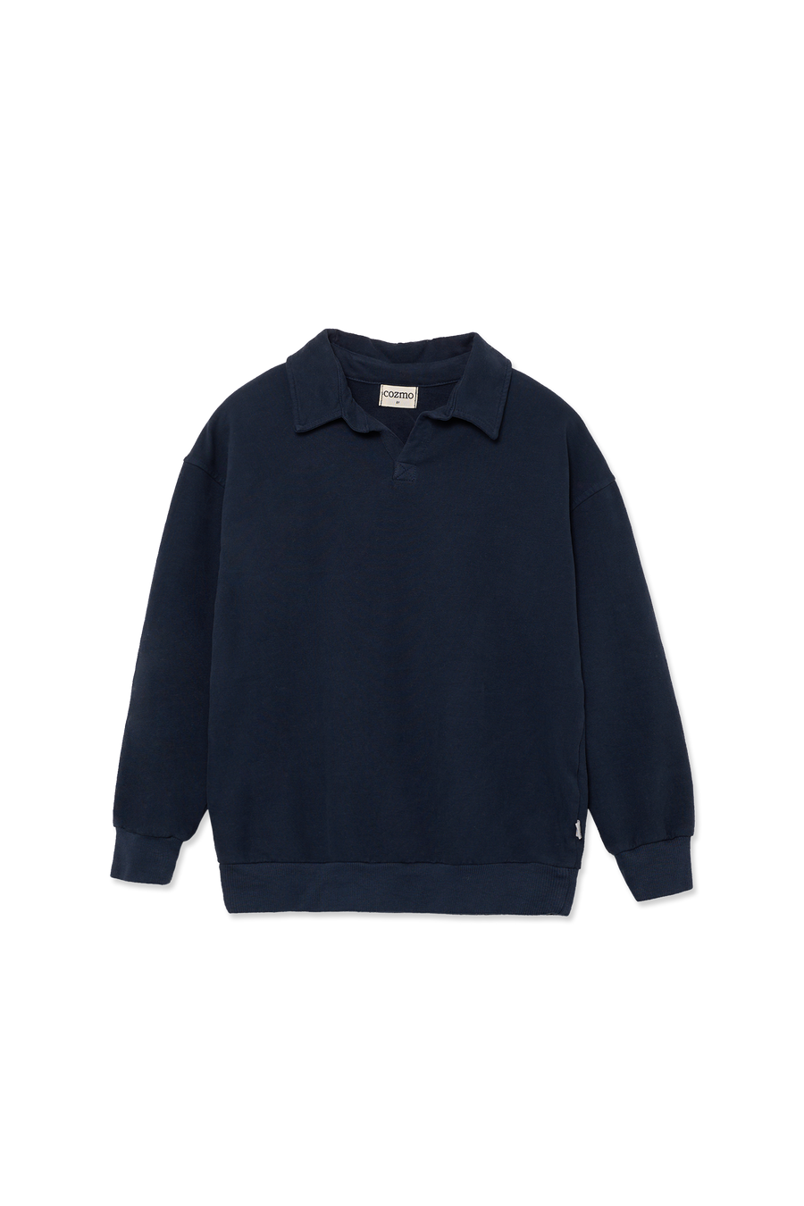 Atlas navy polo sweatshirt by My Little Cozmo