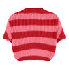 Red & pink stripes sweater by Piupiuchick