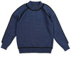 Piping trim blue sweater by Belati