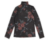 Printed floral navy turtleneck by Belati