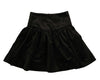 Velour corduroy black skirt by Belati