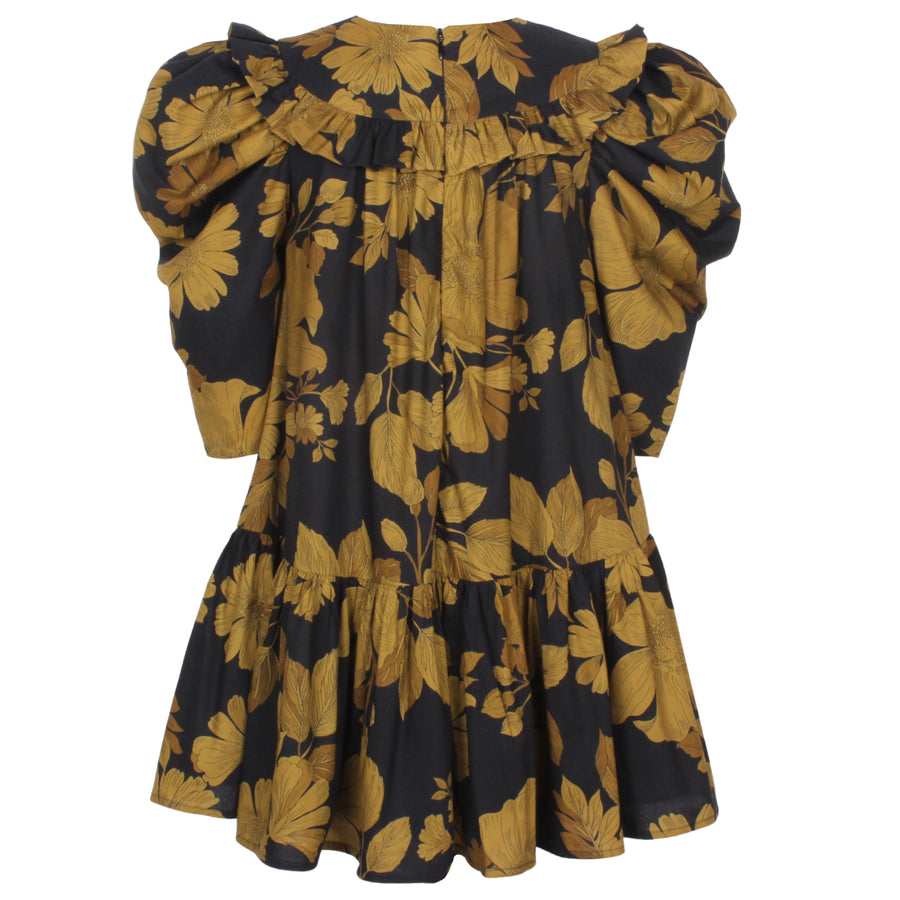 Betsy yellow flowers dress by Jessie & James