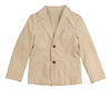 Corduroy velour cream jacket by Belati