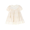 Lace tiered cream dress by Bamboo