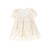 Lace tiered cream dress by Bamboo