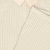 Cable knit tan shorts set by Le Bourdon