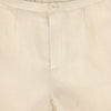 Textured linen tan shorts by Le Bourdon