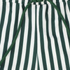 Striped green swim shorts by TWC