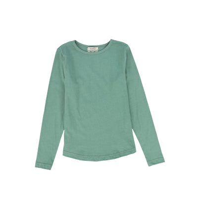 Long sleeve green tee by Valentina