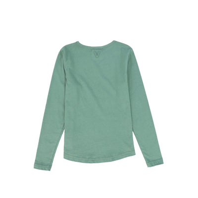 Long sleeve green tee by Valentina