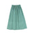 Seam detail green maxi skirt by Valentina