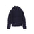 Braided knit navy sweater by Bamboo