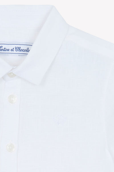 Linen white shirt by Tartine Et Chocolat