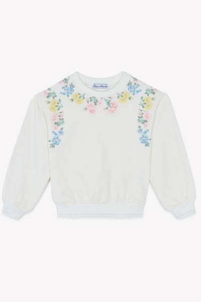 Trim edge flowers top by Tartine Et Chocolat