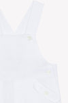 White linen overalls by Tartine Et Chocolat