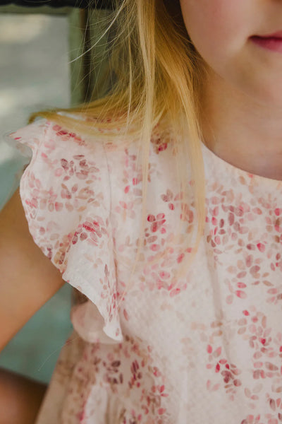 Petal printed dress by Tartine Et Chocolat