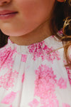 Pink printed dress by Tartine Et Chocolat