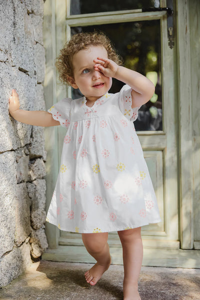 Embroidered dress by Tartine Et Chocolat