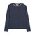 Crew neck navy with white tee by Coco Blanc