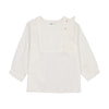 Ruffle white blouse by Coco Blanc