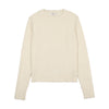 Cream cabled sweater by Coco Blanc