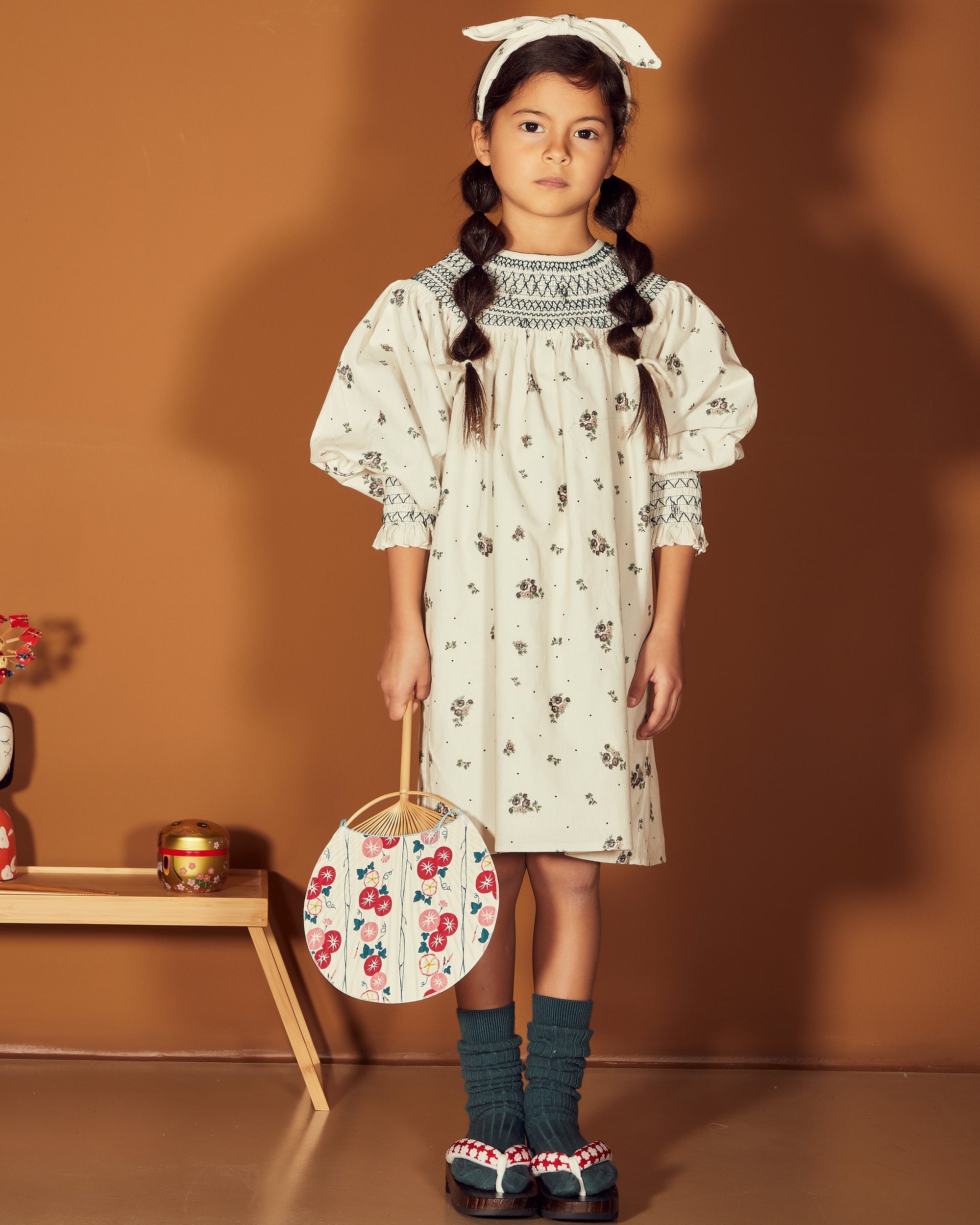 Kenzo Kids Print On The Chest Dress (Little Kids/Big Kids)