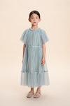 Sherry celadon tulle dress by C'era Una Volta