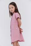 Utility pink shirt dress by Crew Kids