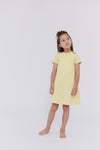 Jean wash yellow jumper by Crew Kids